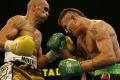 Back in their prime: Anthony Mundine and Danny Green in their famous stoush in Sydney in 2006. 