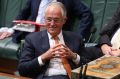 Prime Minister Malcolm Turnbull during question time at Parliament House in Canberra on Tuesday 23 February 2016. Photo: ...