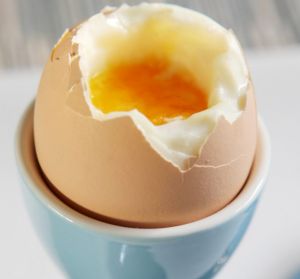 Soft-boiled egg.