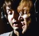 Paul McCartney and John Lennon in 1968.