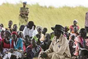 File - Up to six thousand internally displaced people (IDPs) are appealing for urgent humanitarian assistance in Kuda, a village 45 kilometers west of Juba, after a recent fighting between the Sudan People’s Liberation Army (SPLA) and a group of armed men, 26 September, 2016.