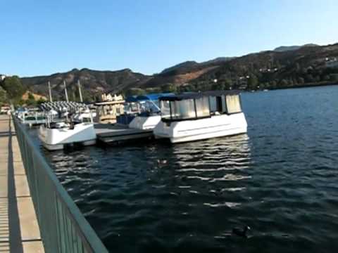 Westlake Lake in Westlake Village, California