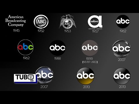 ABC - "American Broadcasting Company" ID logo history 1942-2016