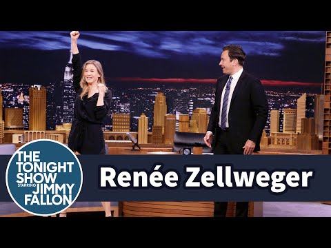 Renée Zellweger Teaches Jimmy Her Seventh Grade Tryout Cheer