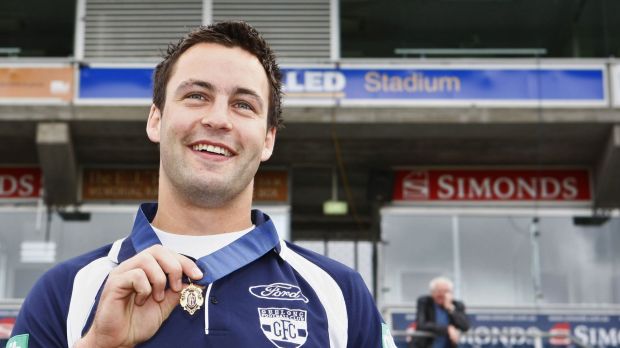 Flashback to the happy days of 2007 when Jimmy Bartel was a Brownlow and premiership medallist.
