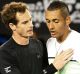 Andy Murray insists Nick Kyrgios is "always happy, friendly, nice to everyone".