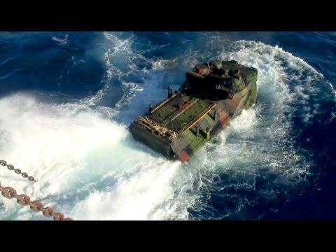 US Marine Corps Amphibious Assault Vehicles