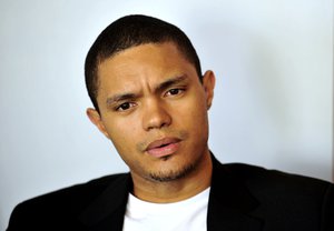 In this photo taken Oct. 27 2009 South African comedian Trevor Noah is photographed during an interview. Trevor Noah, a 31-year-old comedian from South Africa who has contributed to "The Daily Show" a handful of times during the past year