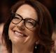 Former prime minister Julia Gillard at the Labor Party's election launch in June.