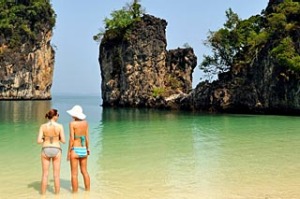 Stunning ... Krabi is emgerging as a challenger to popular Phuket.