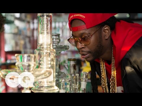 2 Chainz Smokes Out of a $10,000 Bong | Most Expensivest Shit