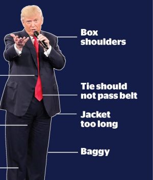 Tremendous: A guide to what's wrong with Donald Trump's suits.