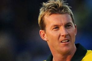 Legendary fast bowler Brett Lee.