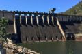 The spillway at Somerset Dam.