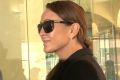 Michelle Bridges arriving in court on Wednesday. 