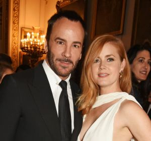 Tom Ford and Amy Adams attend the Academy of Motion Picture Arts and Sciences new members reception at Lancaster House ...