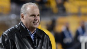 Radio talk show host and political commentator Rush Limbaugh.