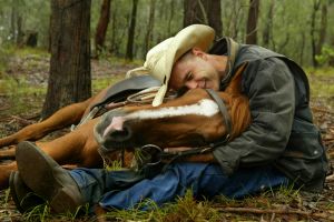 Portrait of horse trainer Adam Sutton.