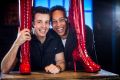 Toby Francis, left, and Callum Francis, the two leads from the musical Kinky Boots.