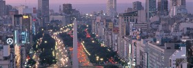 City of extremes: the Argentinian capital, Buenos Aires. 