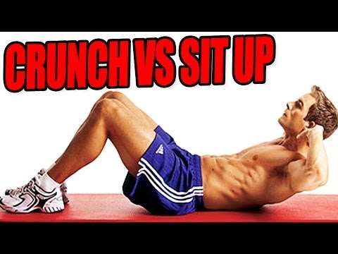 Crunch VS Sit-Up - Bauchmuskeltraining