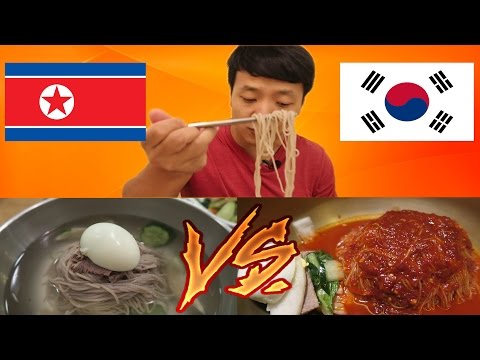 North Korean Noodles VS. South Korean Noodles