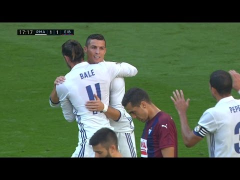 Real Madrid vs Eibar 1-1 - Full Match Highlights - 02/10/2016 HD 1080i