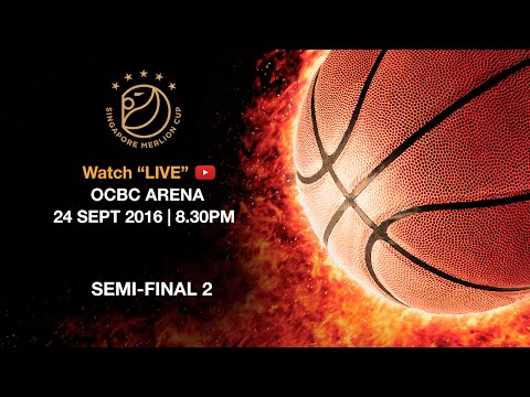 Basketball: ​Semi-final Mighty Sports vs Singapore Slingers | Singapore Merlion Cup 2016