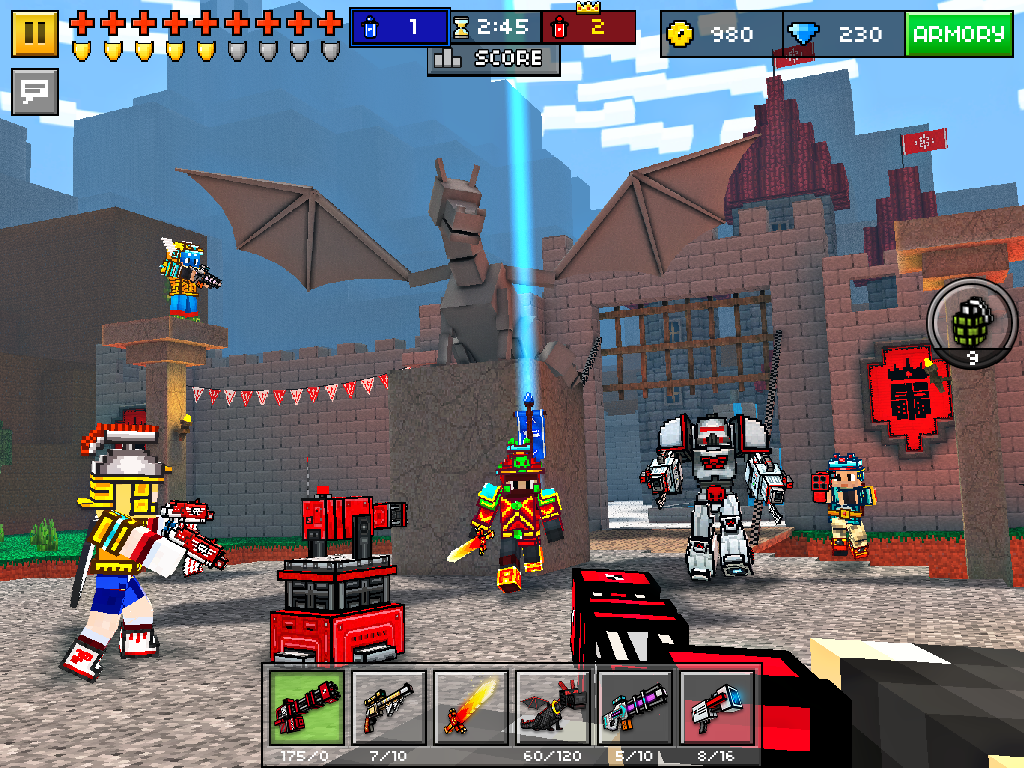    Pixel Gun 3D (Pocket Edition)- screenshot  