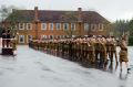 ALDERSHOT, ENGLAND - DECEMBER 10: Prince William, Duke of Cambridge visits Keogh Barracks to present medals to British ...