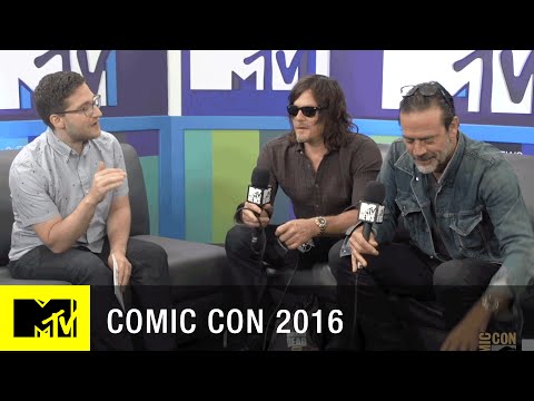 Norman Reedus & Jeffrey Dean Morgan Have Comic Con Traditions | Comic Con 2016 | MTV