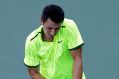 Straight sets loss: Bernard Tomic.