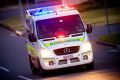 A passenger has died and the driver taken to hospital with non-life threatening injuries, after a car crashed into a ...