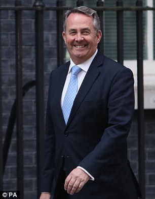 Of her three-man Brexit team, veteran Eurosceptics Davis and International Trade Secretary Liam Fox are not bosom pals