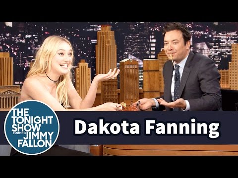 Dakota Fanning and Jimmy Prove Spaghetti is the Worst Date Food