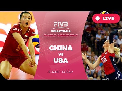 China v United States - Group 1: 2016 FIVB Volleyball World Grand Prix