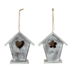 Wooden Birdhouse, Small - Bird Houses