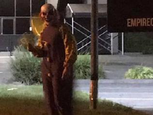 Images from pranksters behind Melbourne's 'clown purge' craze. Picture: Facebook