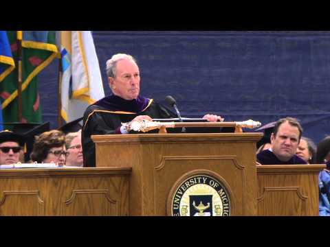 Michael Bloomberg's 2016 Commencement Speech - University of Michigan