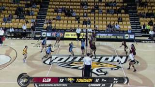 Towson Volleyball defeats Elon 3-2