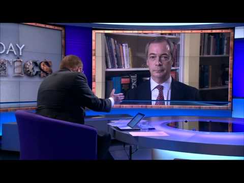 Farage interview on UK Politics plagued by delays