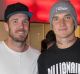 Friends: Dane Swan and Dustin Martin.