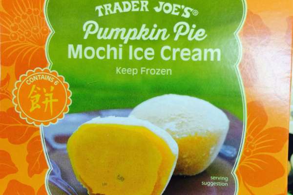 Pumpkin Pie Mochi Ice Cream