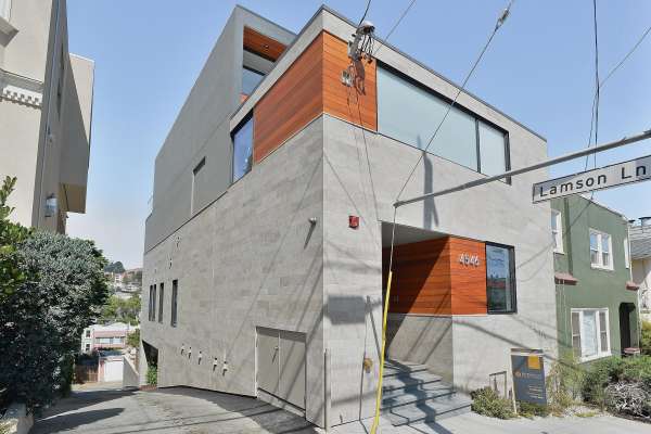 4546 19th St. in Eureka Valley is a custom built five bedroom featuring about 4,600 square feet of living space.