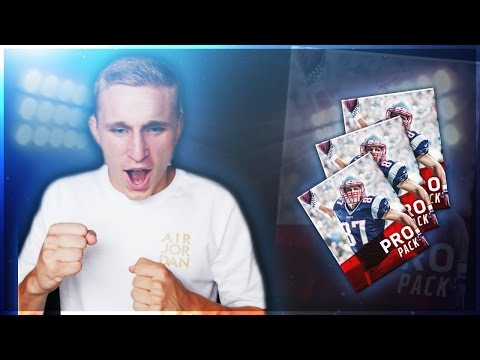 PRO PACK LUCK IS BACK!!! Amazing Pro Pack Opening! Madden Mobile 17