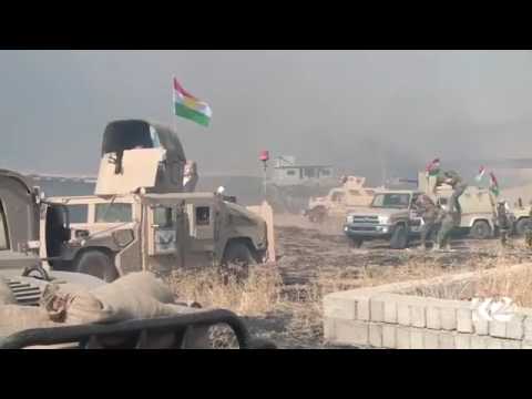 Mosul, Iraq - Peshmerga forces kill many ISIS members in operation - Kurdish & Arab co-operation