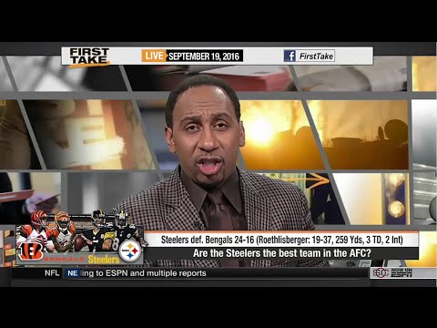 ESPN First Take - Pittsburgh Steelers Defeat Cincinnati Bengals