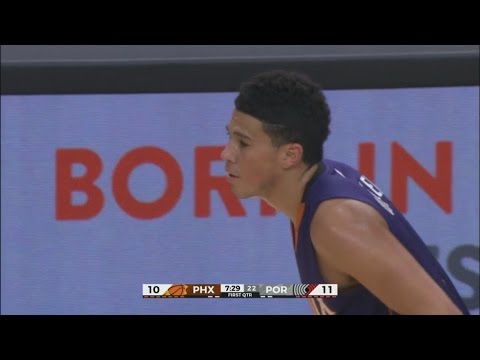 Devin Booker 34 Pts Highlights | Suns vs Blazers | October 7, 2016 | 2016-17 NBA Preseason