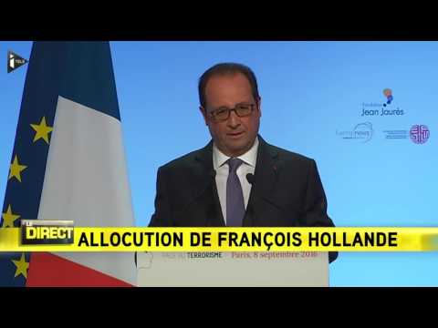 François Hollande: "la seule voie qui vaille, c'est celle de l'Etat de droit"