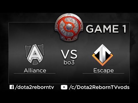 [MOST EPIC!] Alliance vs Escape, The International 6, EU Quals Grand Finals, game 1